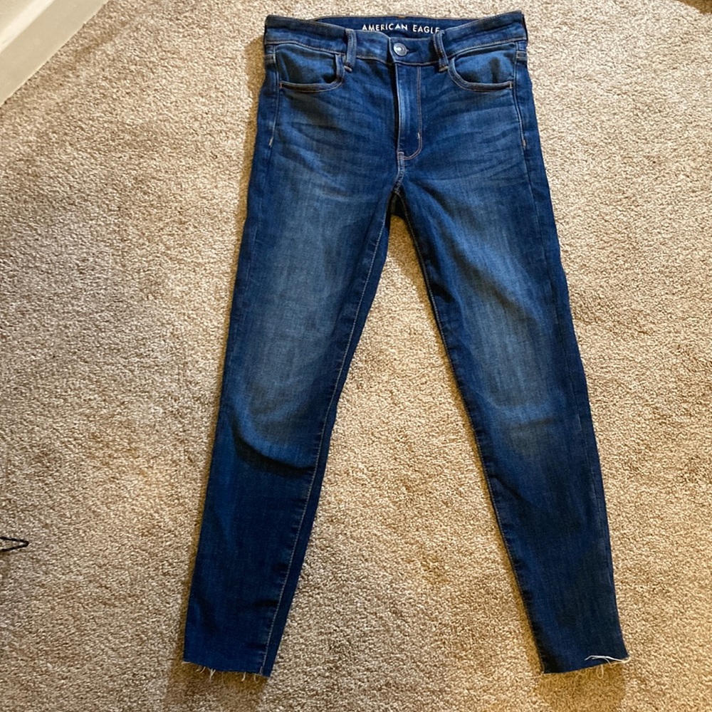 NEW American Eagle Hi-Rise Jegging Crop